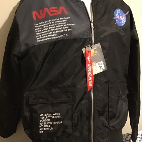 🔥SALE! NWT, see pics, XL, NASA Jacket, 🔥🔥 - Picture 3 of 5